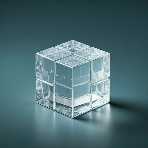 Cubitos de hielo cristalinos